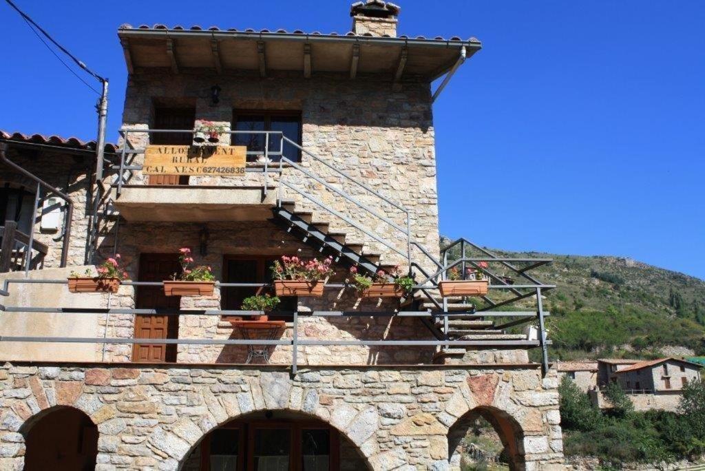 Cal Xesc Lägenhet Castellar De N'Hug Exteriör bild